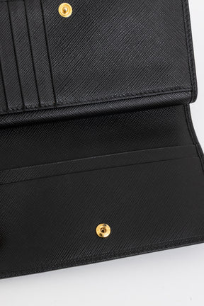 Saffiano Logo Wallet