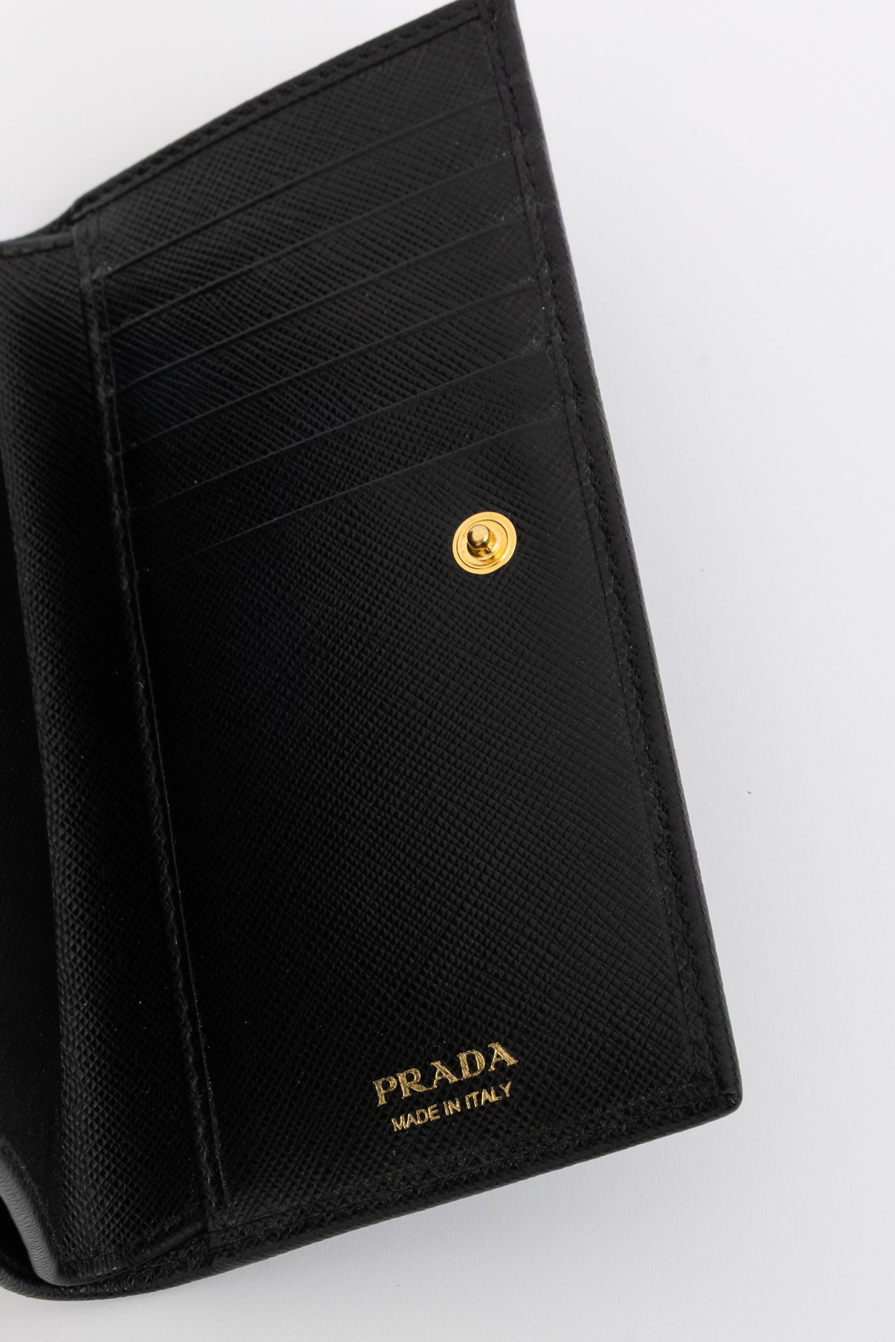 Saffiano Logo Wallet