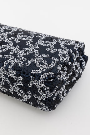 Medium CC Sequin Single Flap Bag