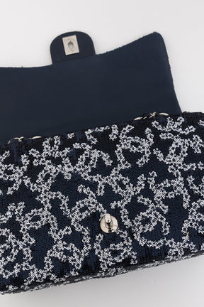 Medium CC Sequin Single Flap Bag