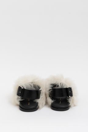 Shearling Sandals