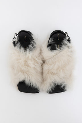 Shearling Sandals