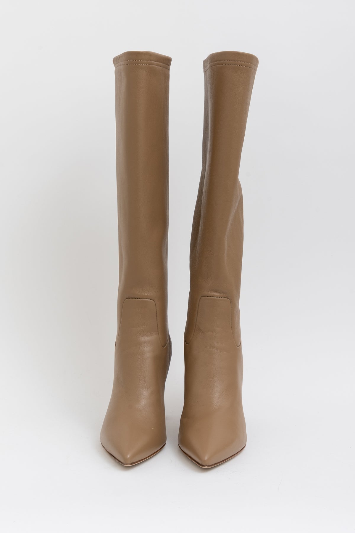 Stretch Knee High Boots
