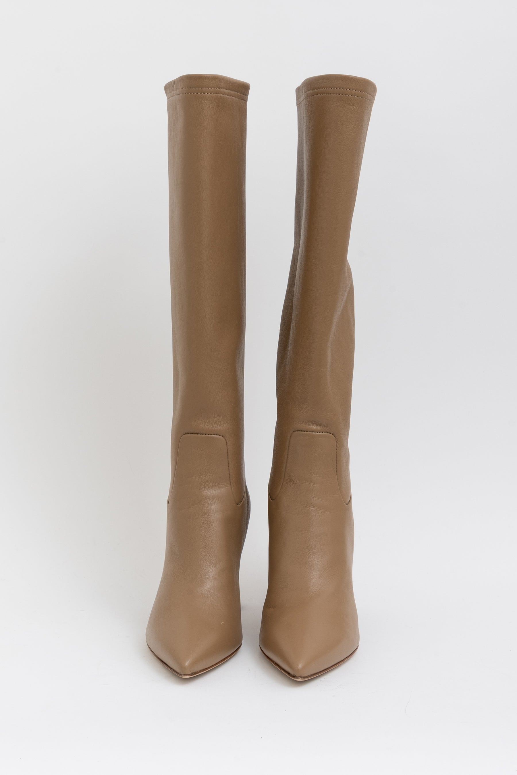 Stretch Knee High Boots