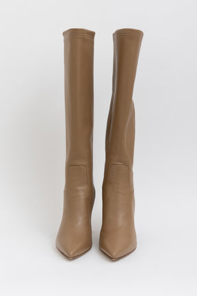 Stretch Knee High Boots