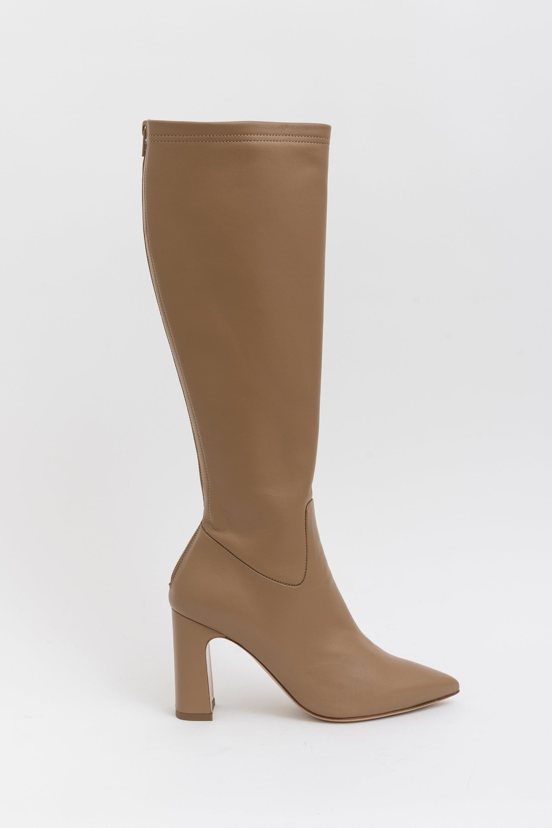 Stretch Knee High Boots