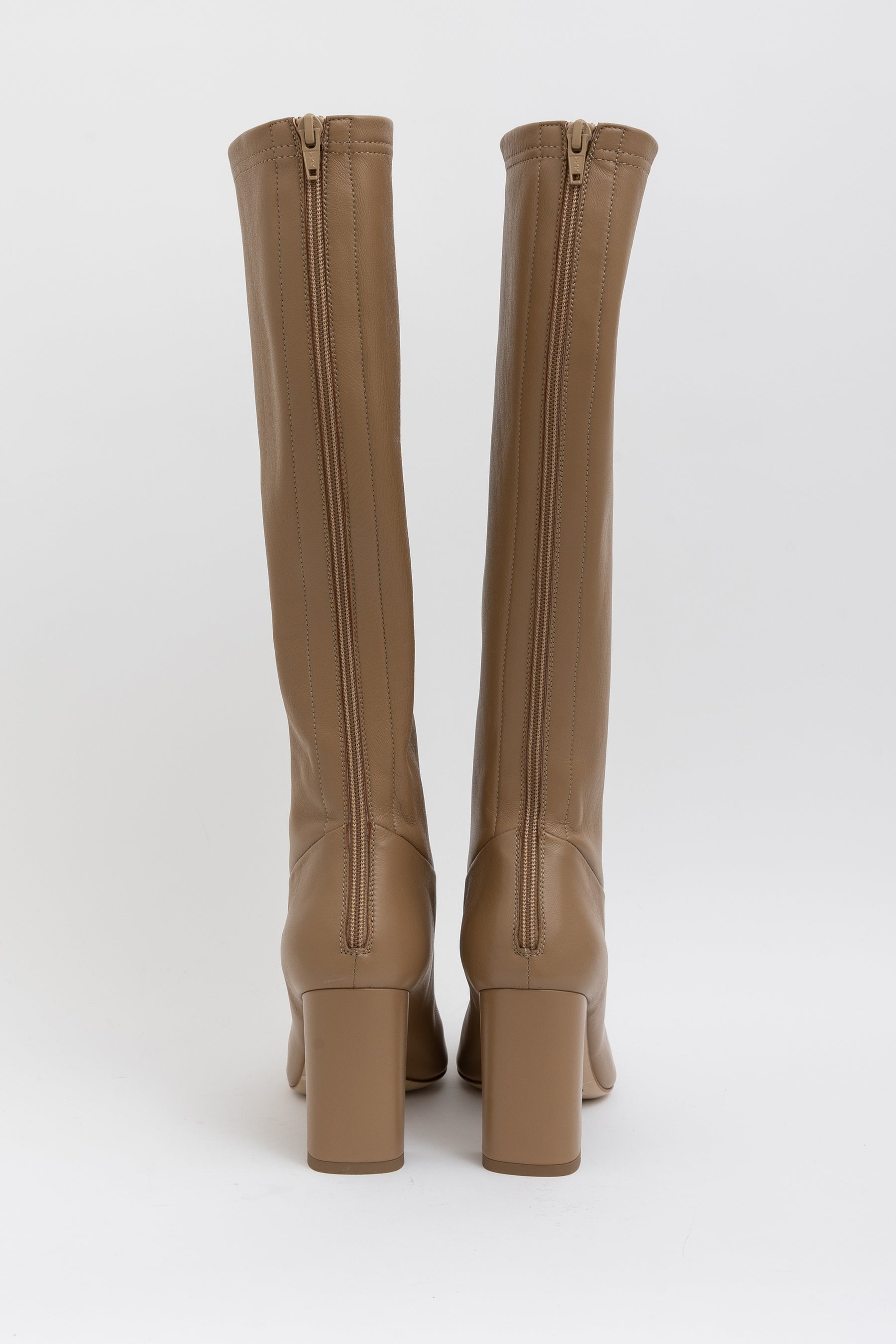 Stretch Knee High Boots
