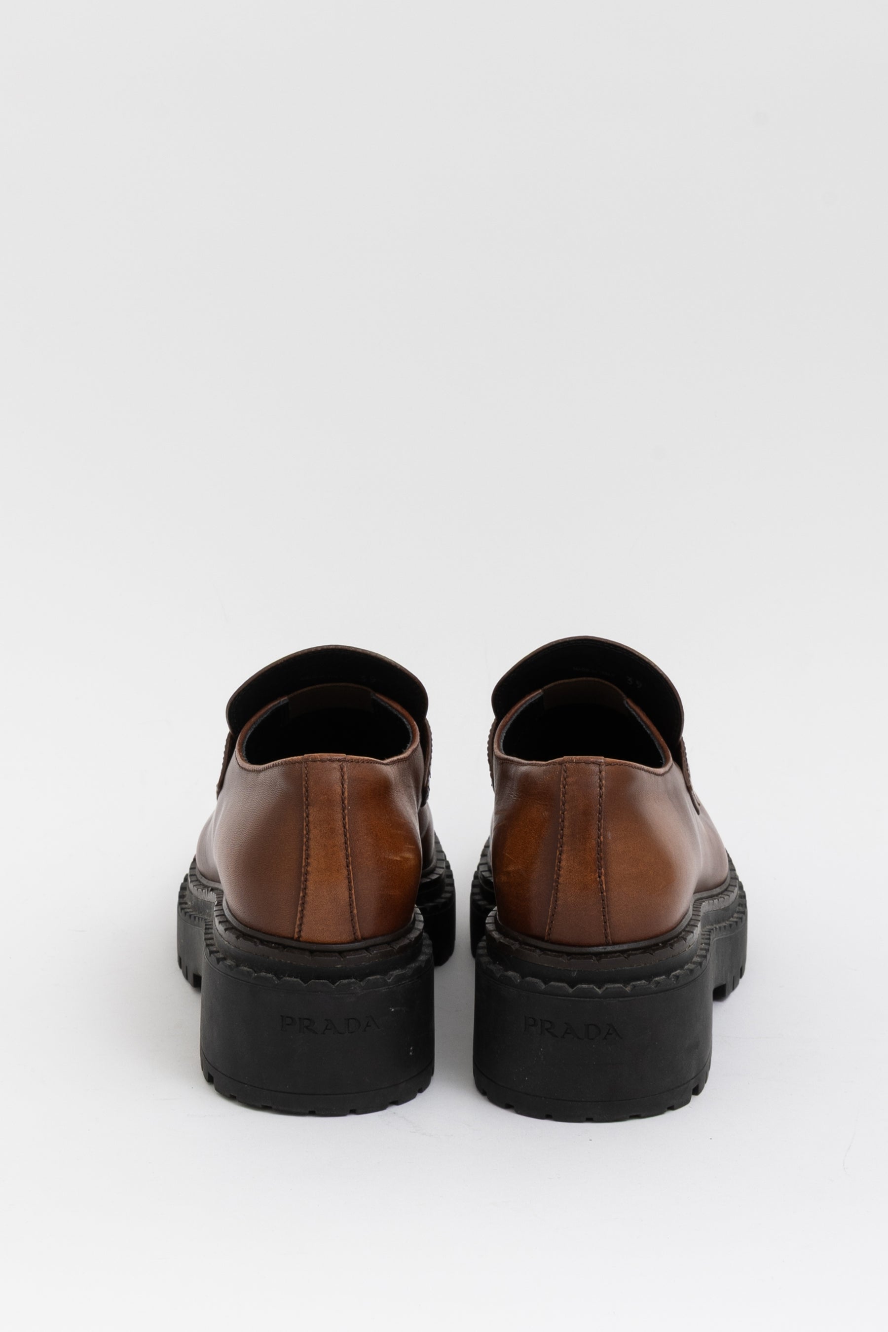 Double Platform Loafers