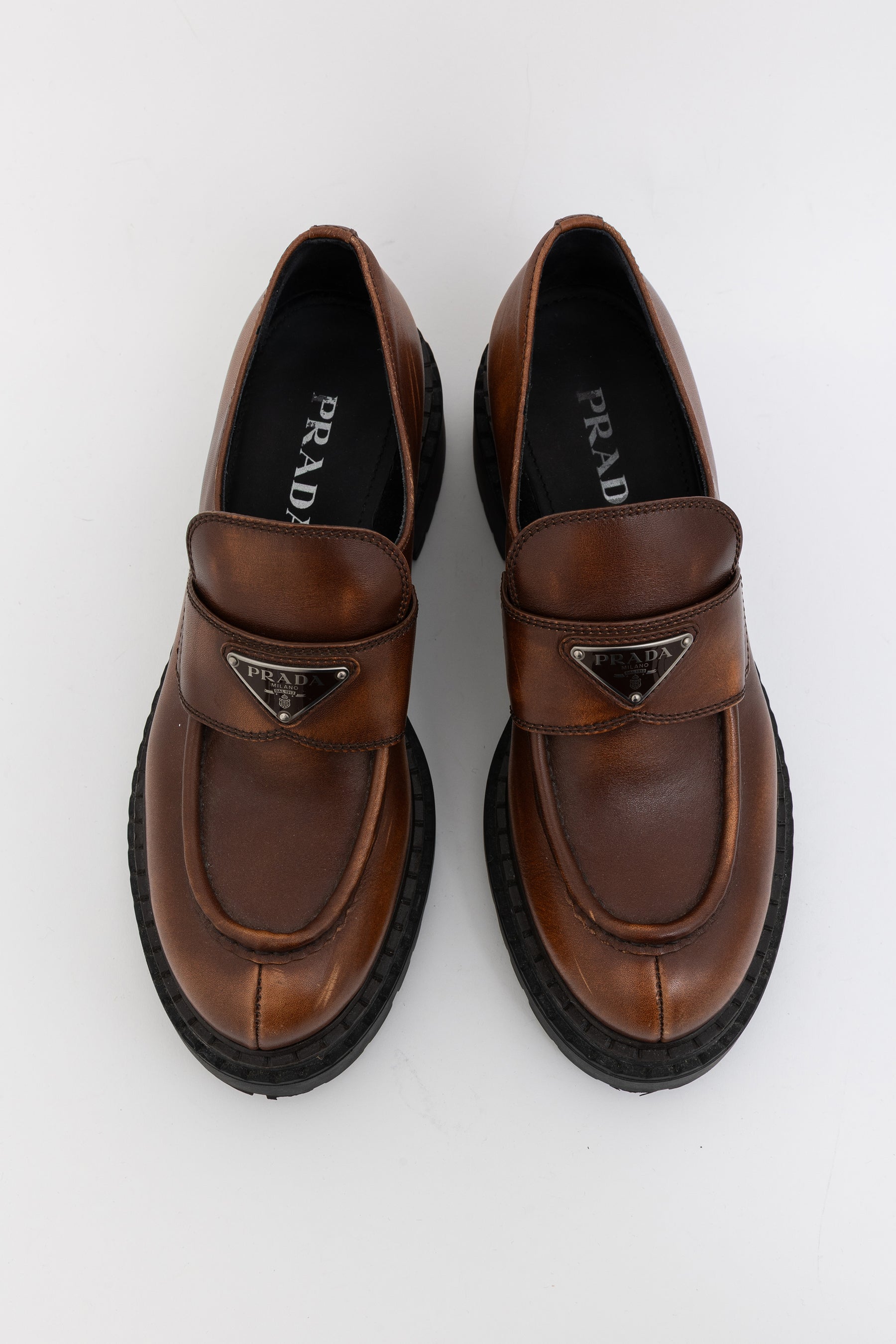 Double Platform Loafers