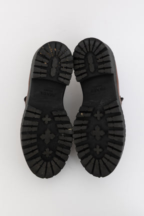 Double Platform Loafers