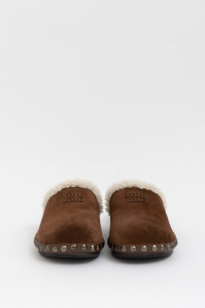 Suede Clogs