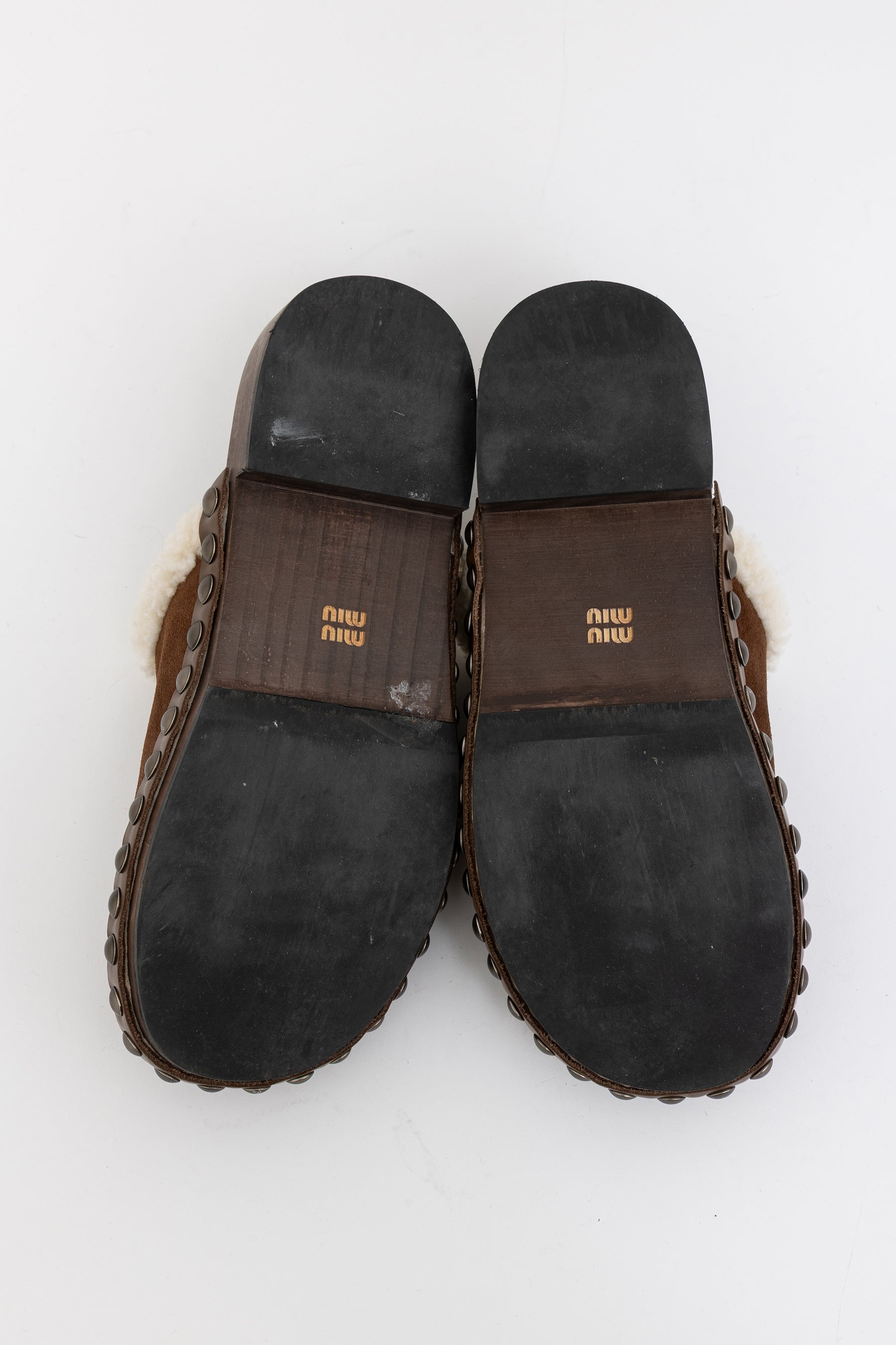 Suede Clogs