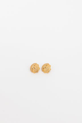 Clip On Clamshell Earrings