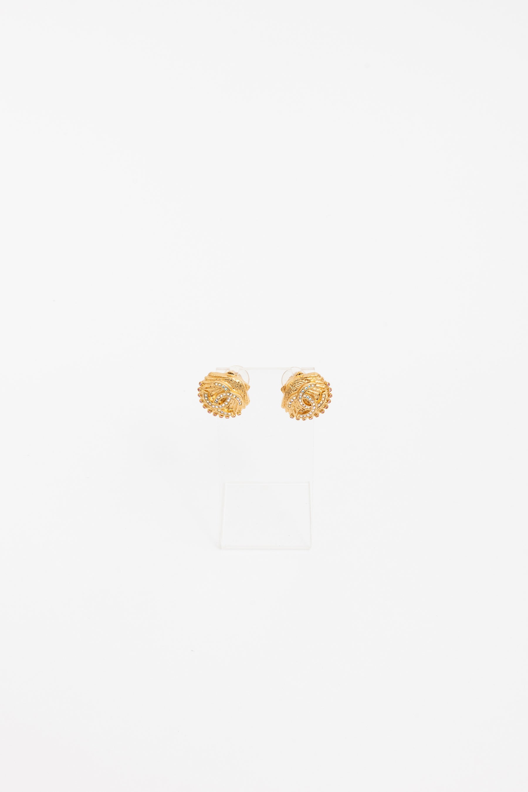 Clip On Clamshell Earrings