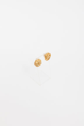 Clip On Clamshell Earrings