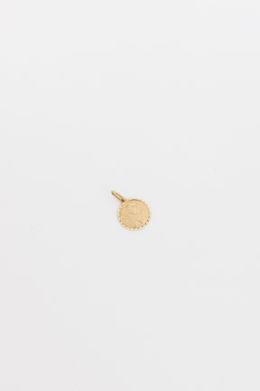 Virgo Zodiac Flower Star Sign Medallion