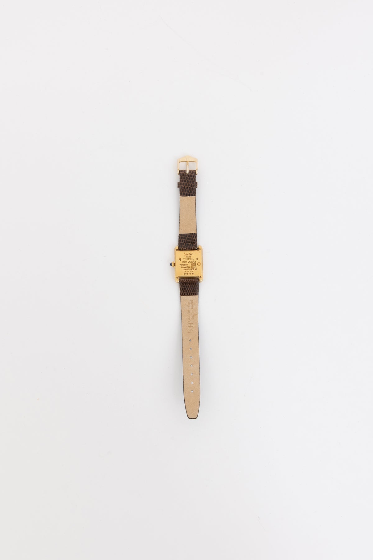 Must de Cartier Tank Column Dial
