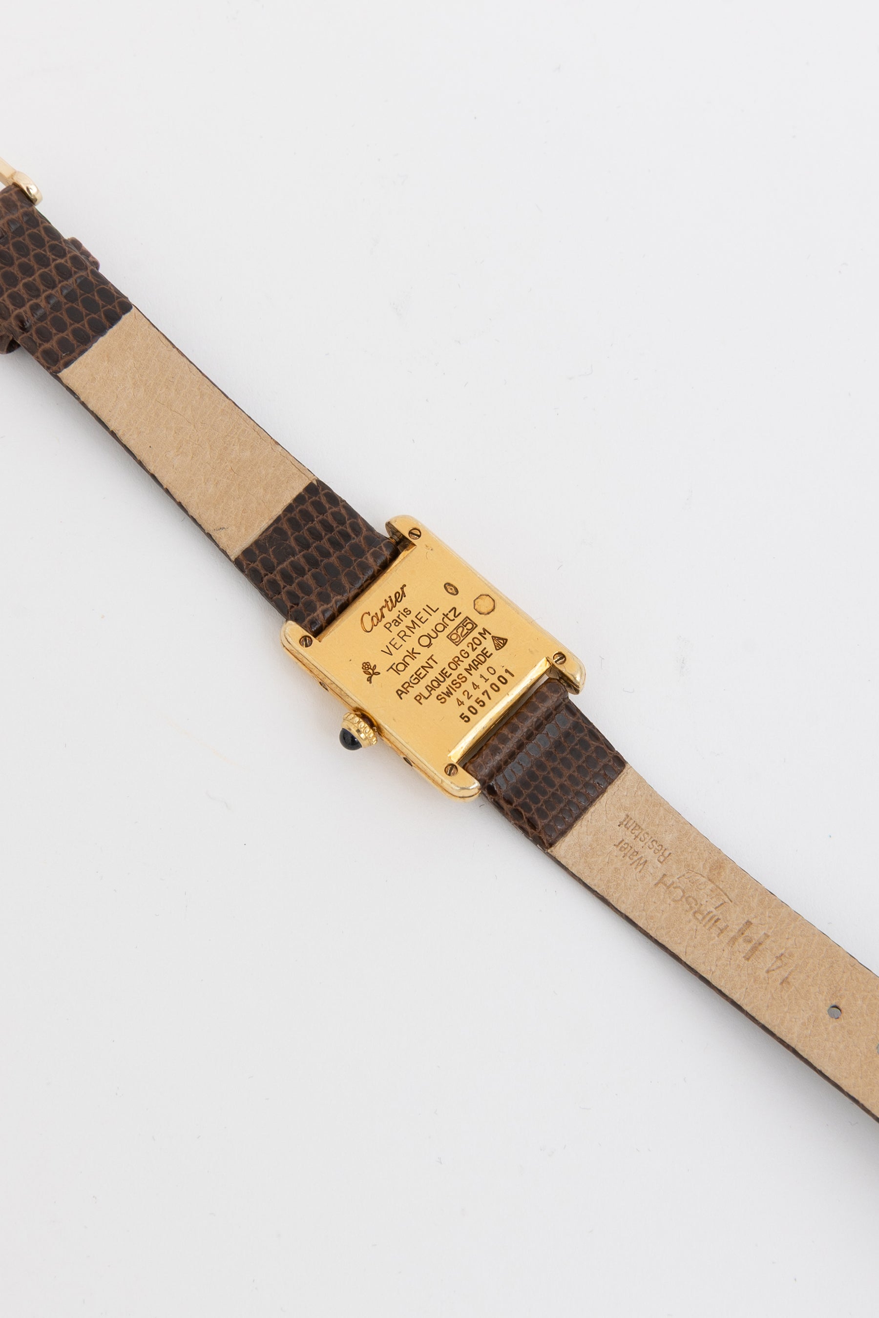 Must de Cartier Tank Column Dial