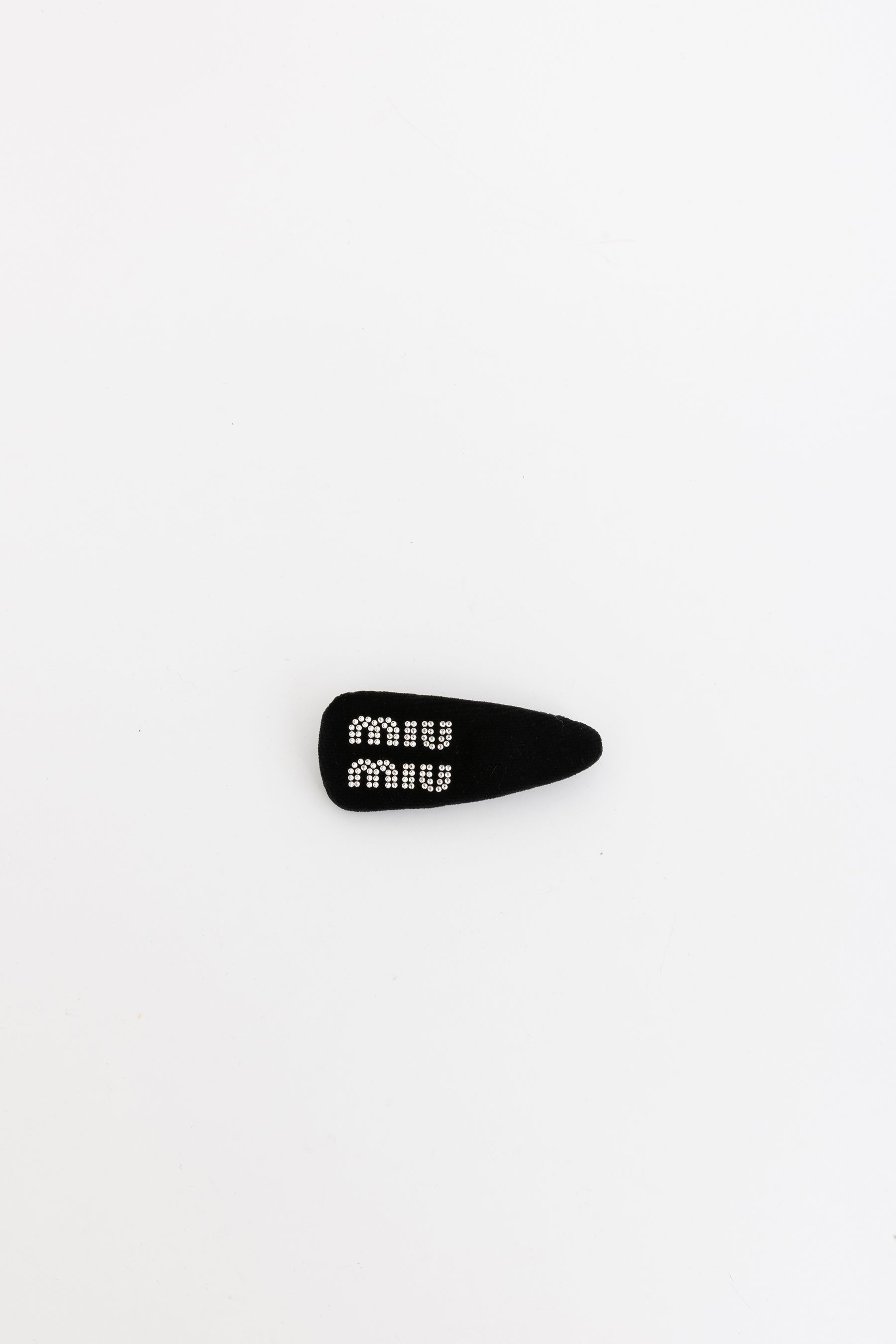 Black Velvet Hair Clip