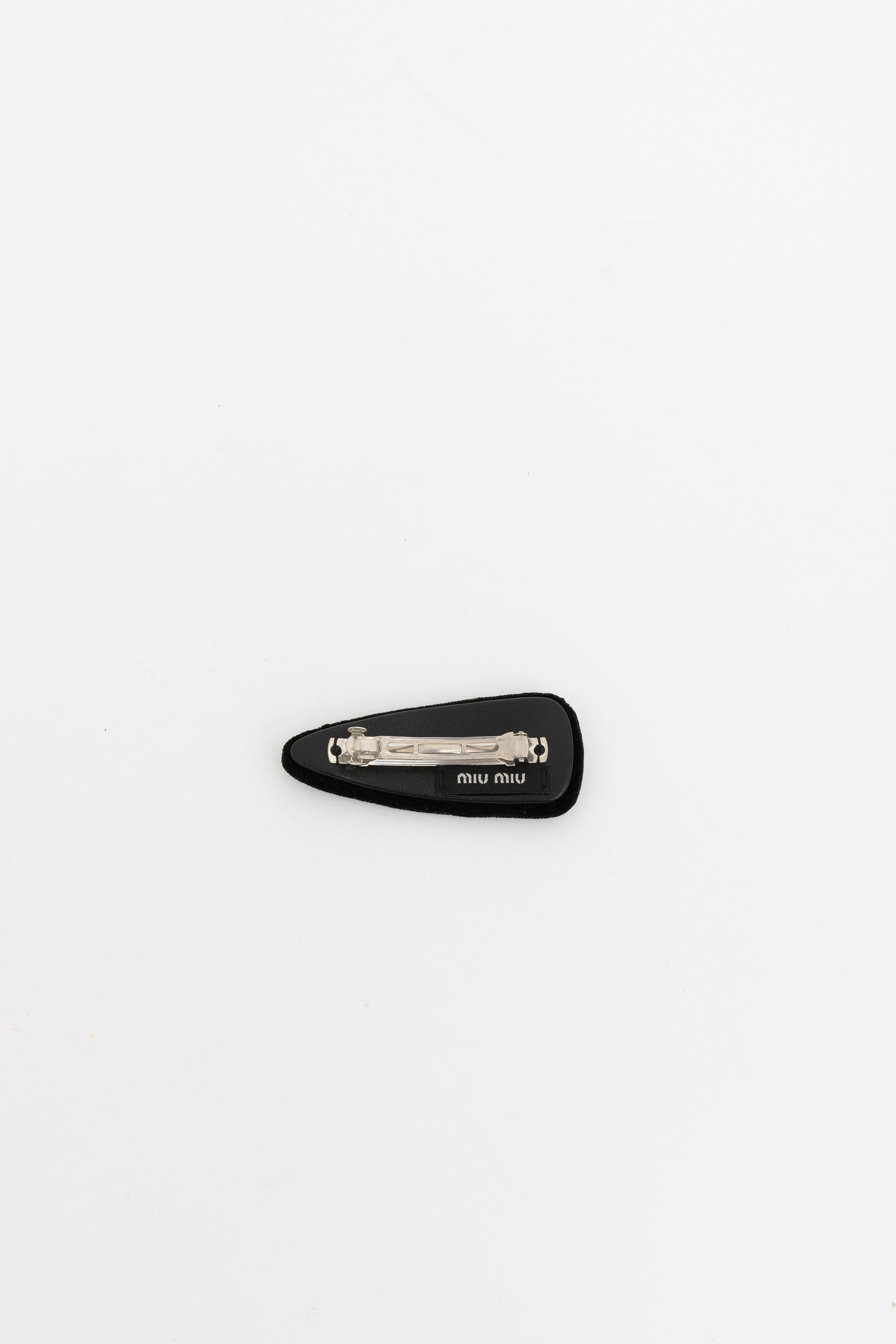 Black Velvet Hair Clip
