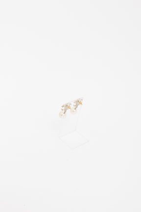 CC Pearl Drop Earrings
