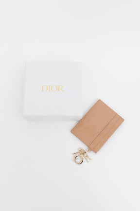 Lady Dior Freesia Card Holder