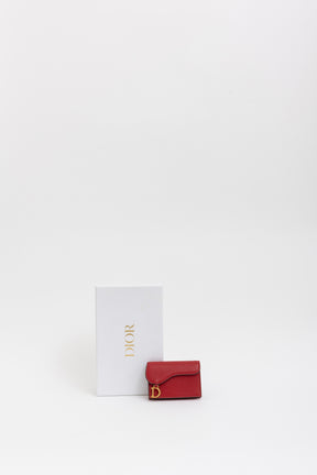 Saddle Bloom Card Holder