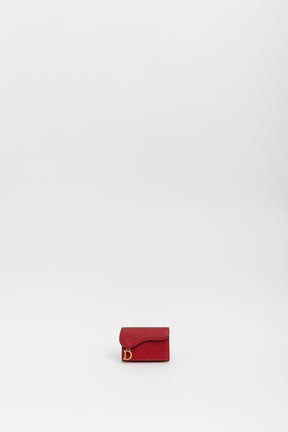 Saddle Bloom Card Holder