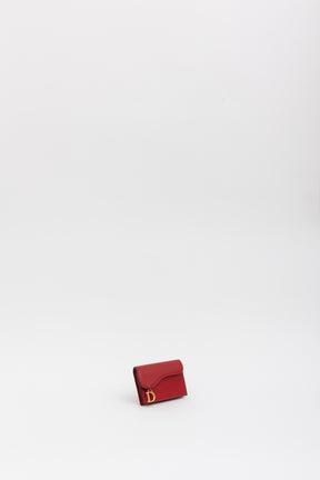 Saddle Bloom Card Holder
