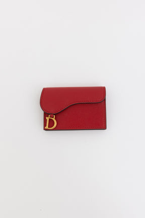 Saddle Bloom Card Holder