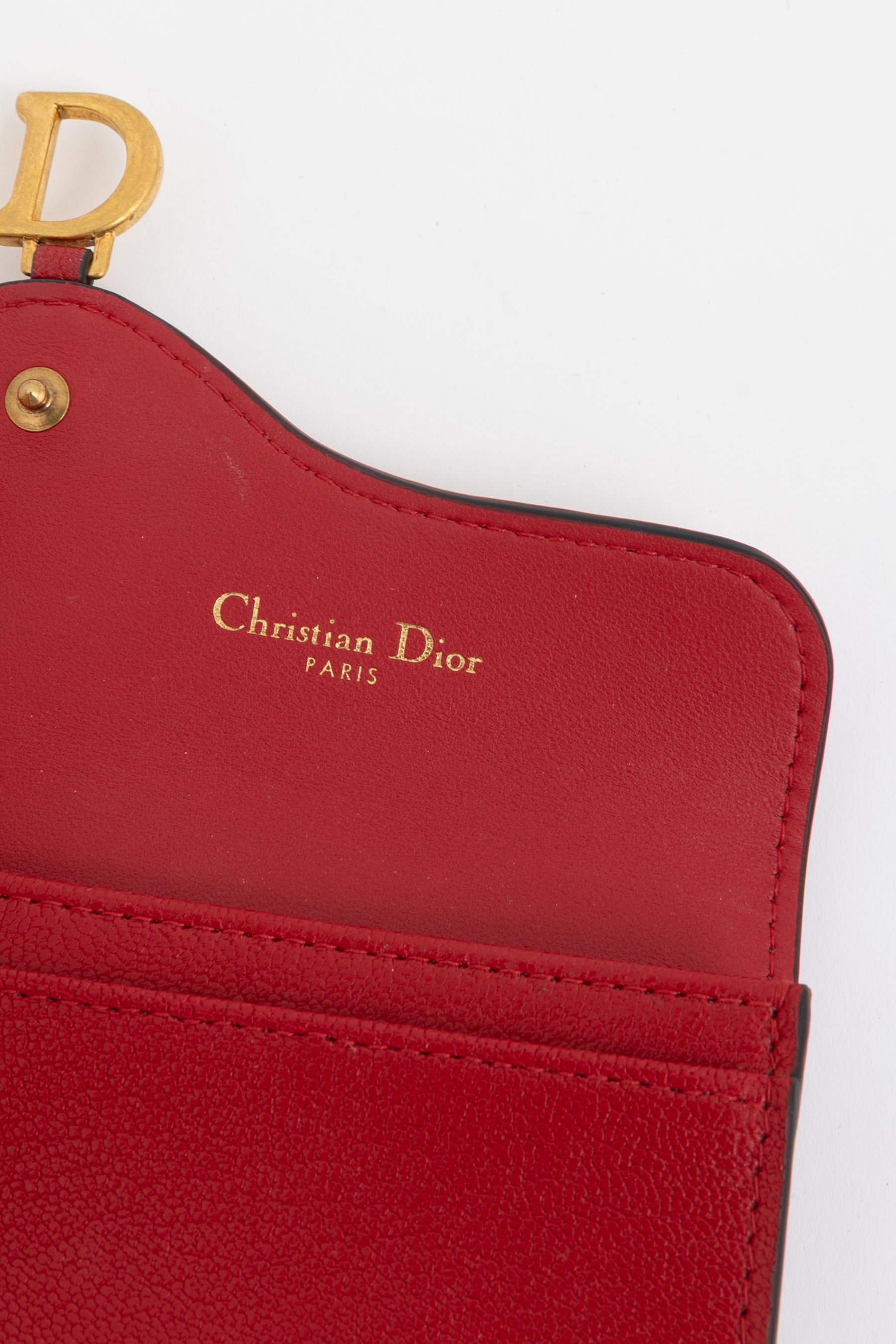 Saddle Bloom Card Holder