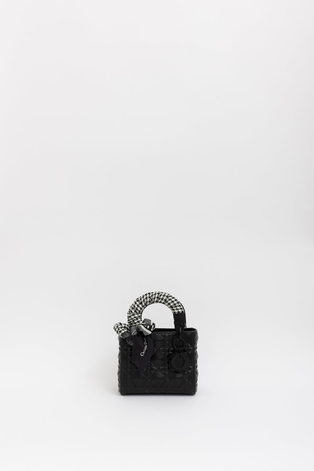 So Black Ultramatte Mini Lady Dior