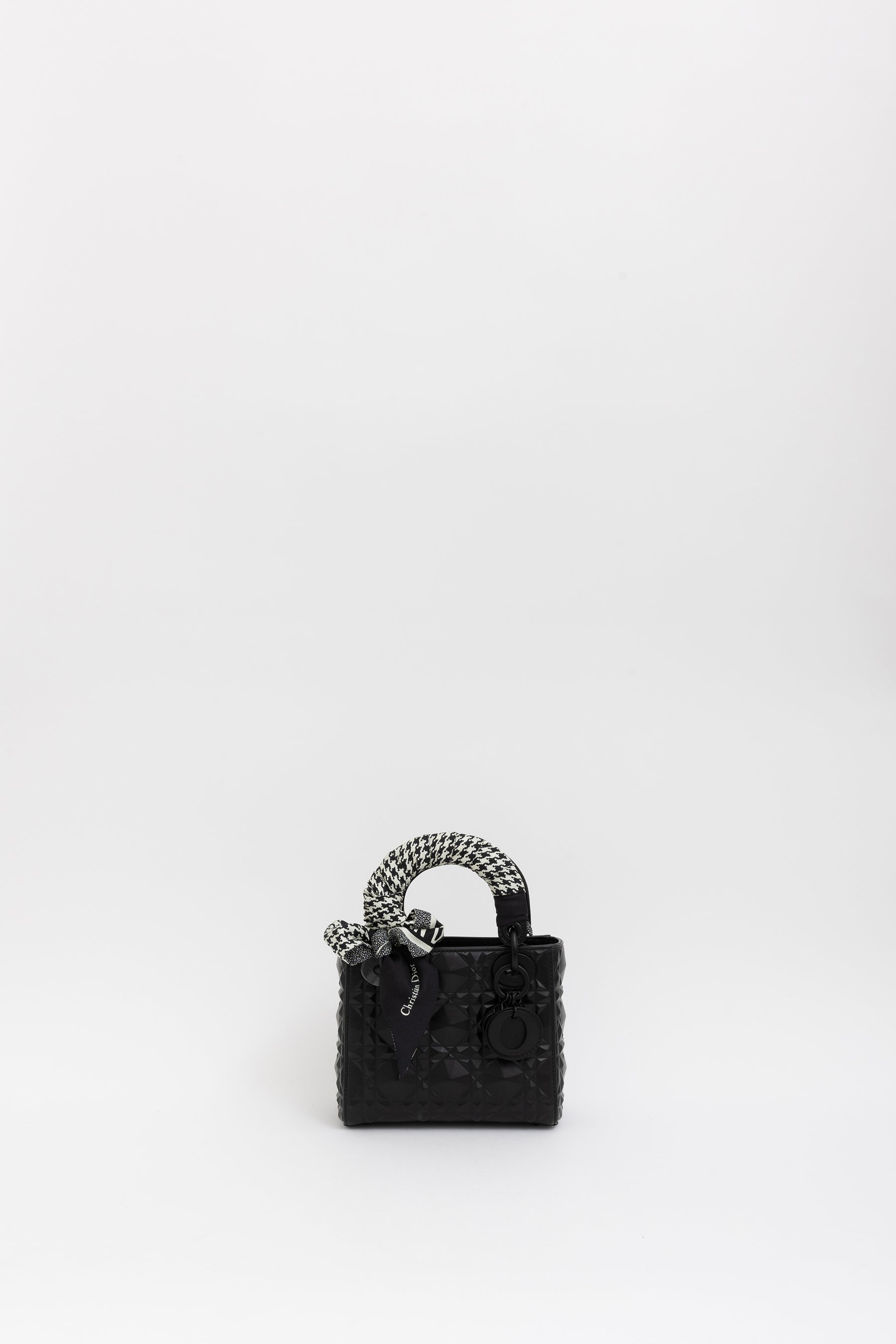 So Black Ultramatte Mini Lady Dior