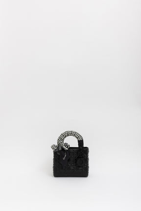 So Black Ultramatte Mini Lady Dior
