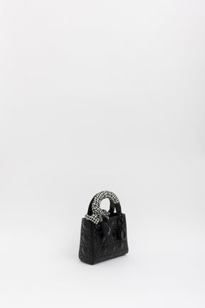 So Black Ultramatte Mini Lady Dior