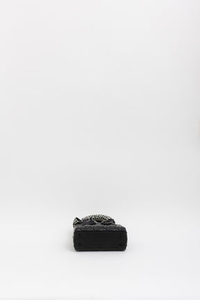 So Black Ultramatte Mini Lady Dior