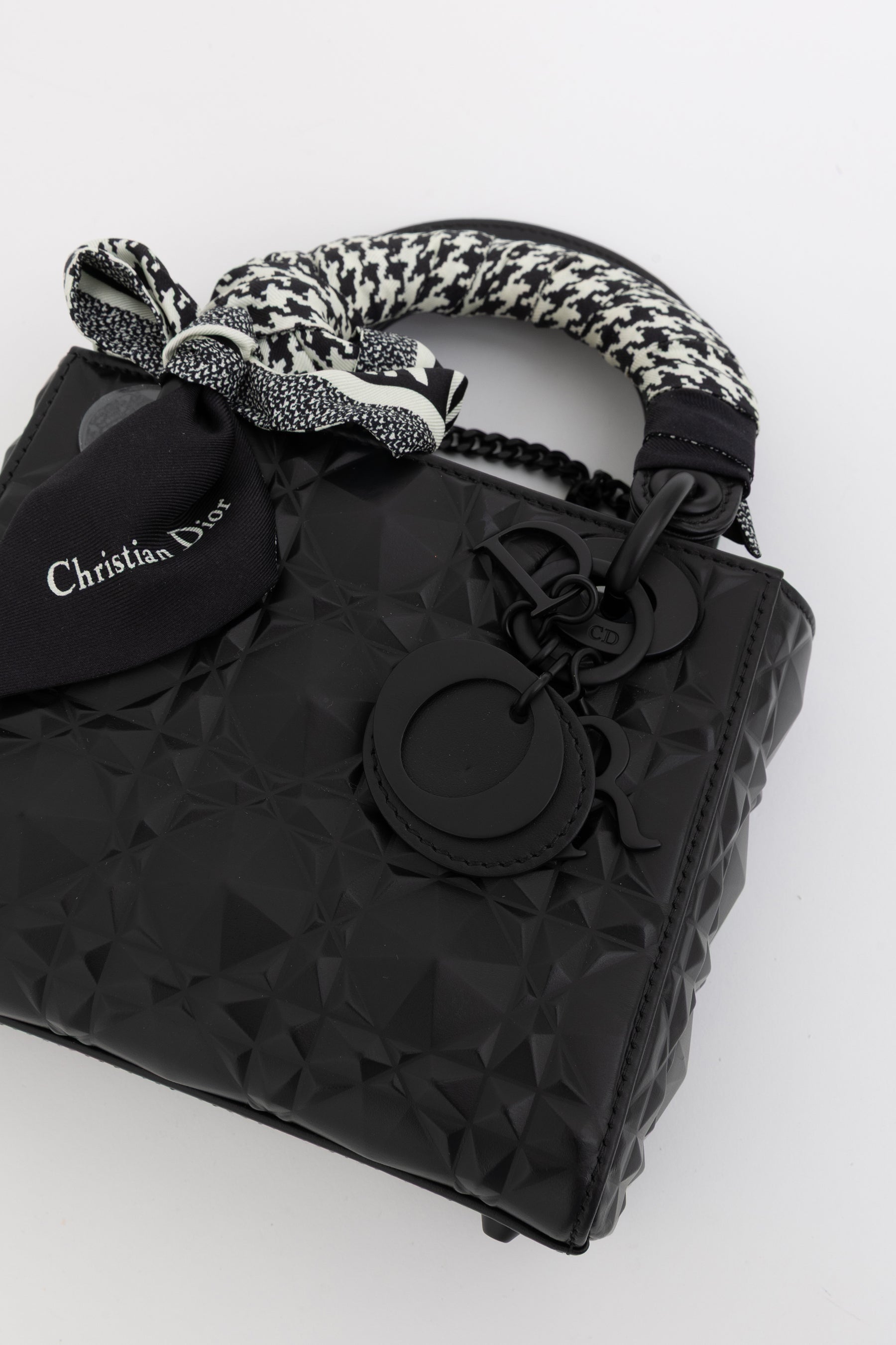 So Black Ultramatte Mini Lady Dior