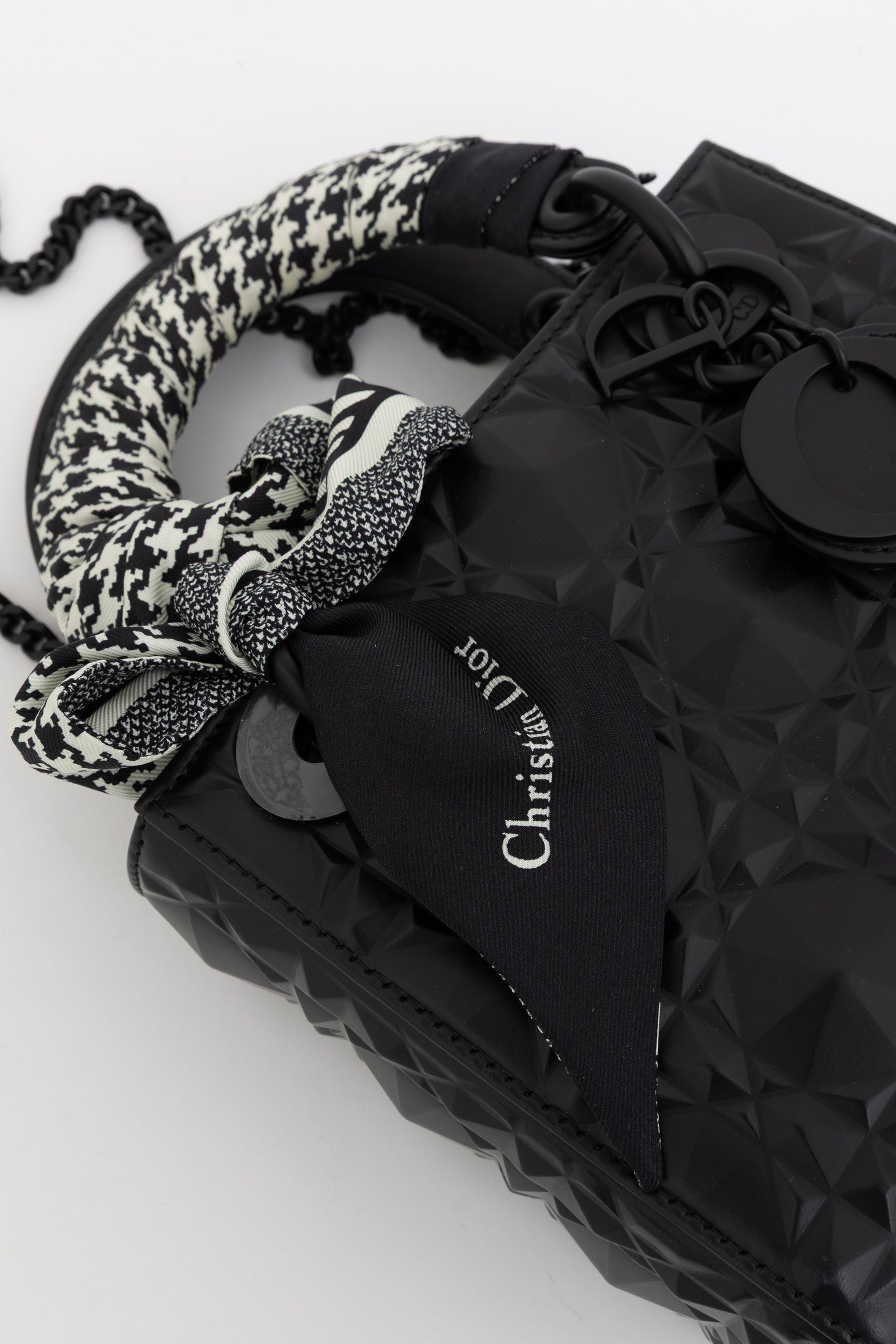 So Black Ultramatte Mini Lady Dior