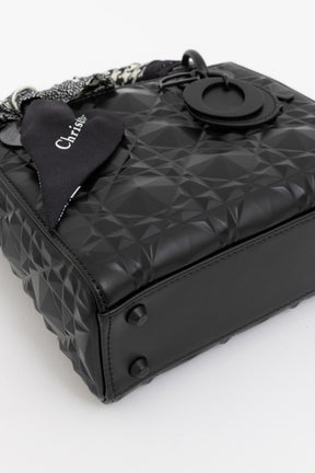 So Black Ultramatte Mini Lady Dior