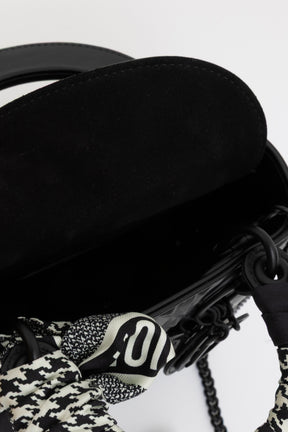 So Black Ultramatte Mini Lady Dior