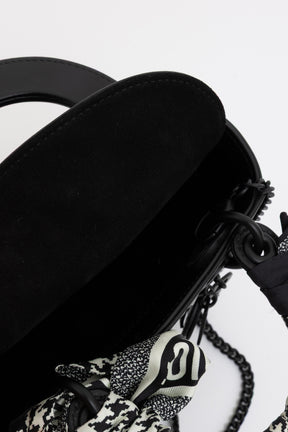 So Black Ultramatte Mini Lady Dior