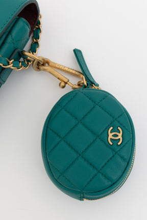 Multi Pouching Flap Bag with Coin Purse