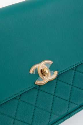 Multi Pouching Flap Bag with Coin Purse