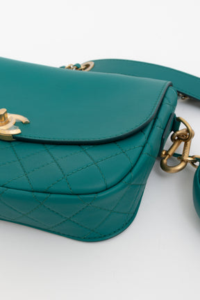 Multi Pouching Flap Bag with Coin Purse