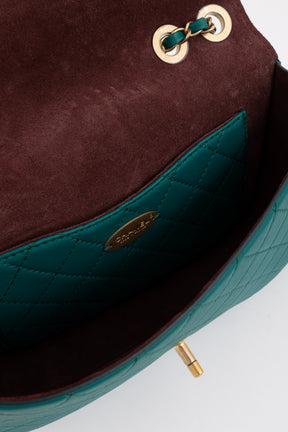 Multi Pouching Flap Bag with Coin Purse