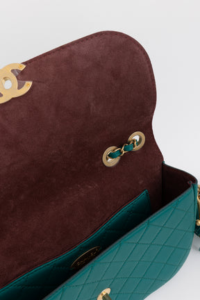 Multi Pouching Flap Bag with Coin Purse