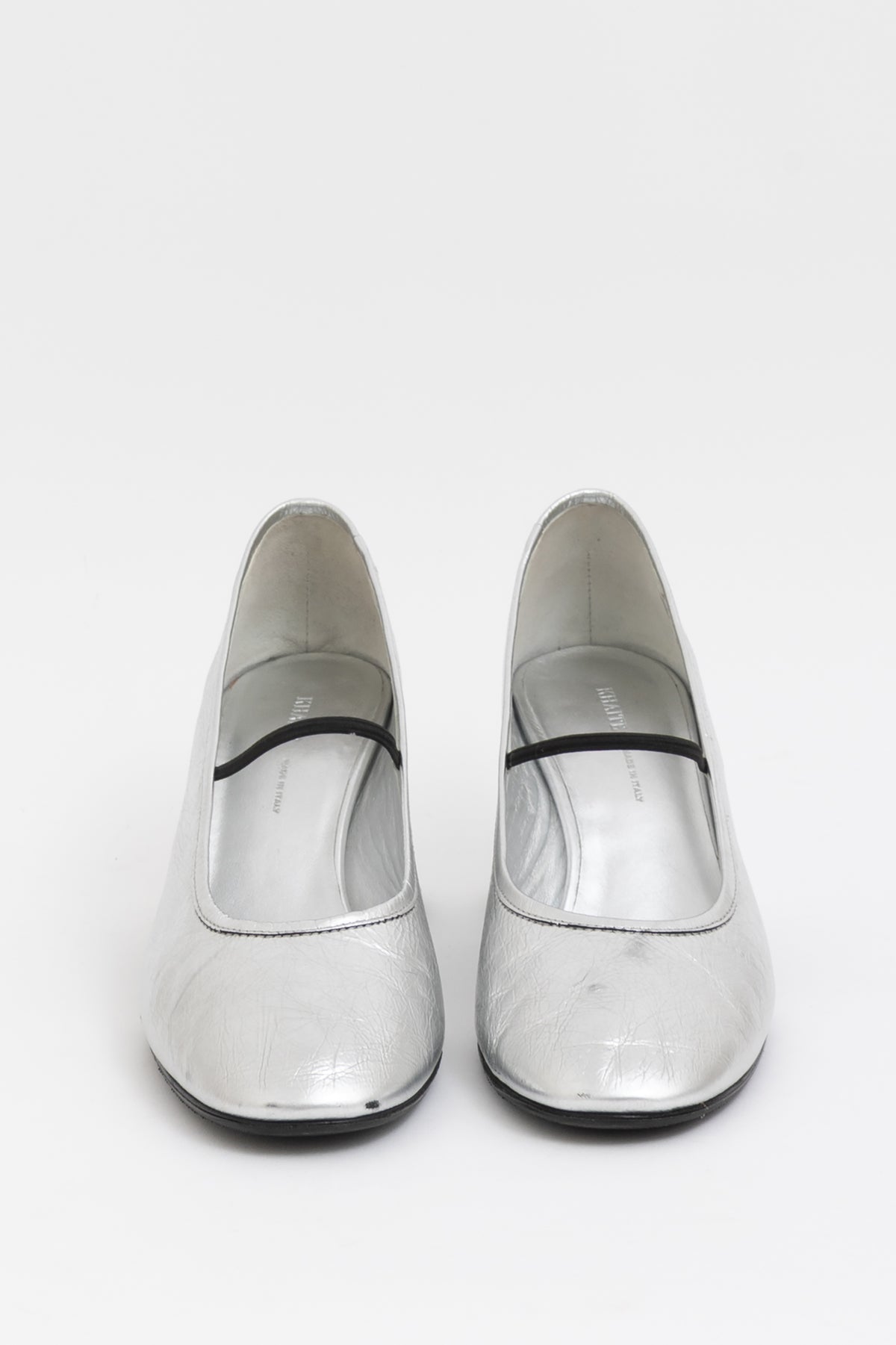 Lorimer Metallic Mary Jane Pumps