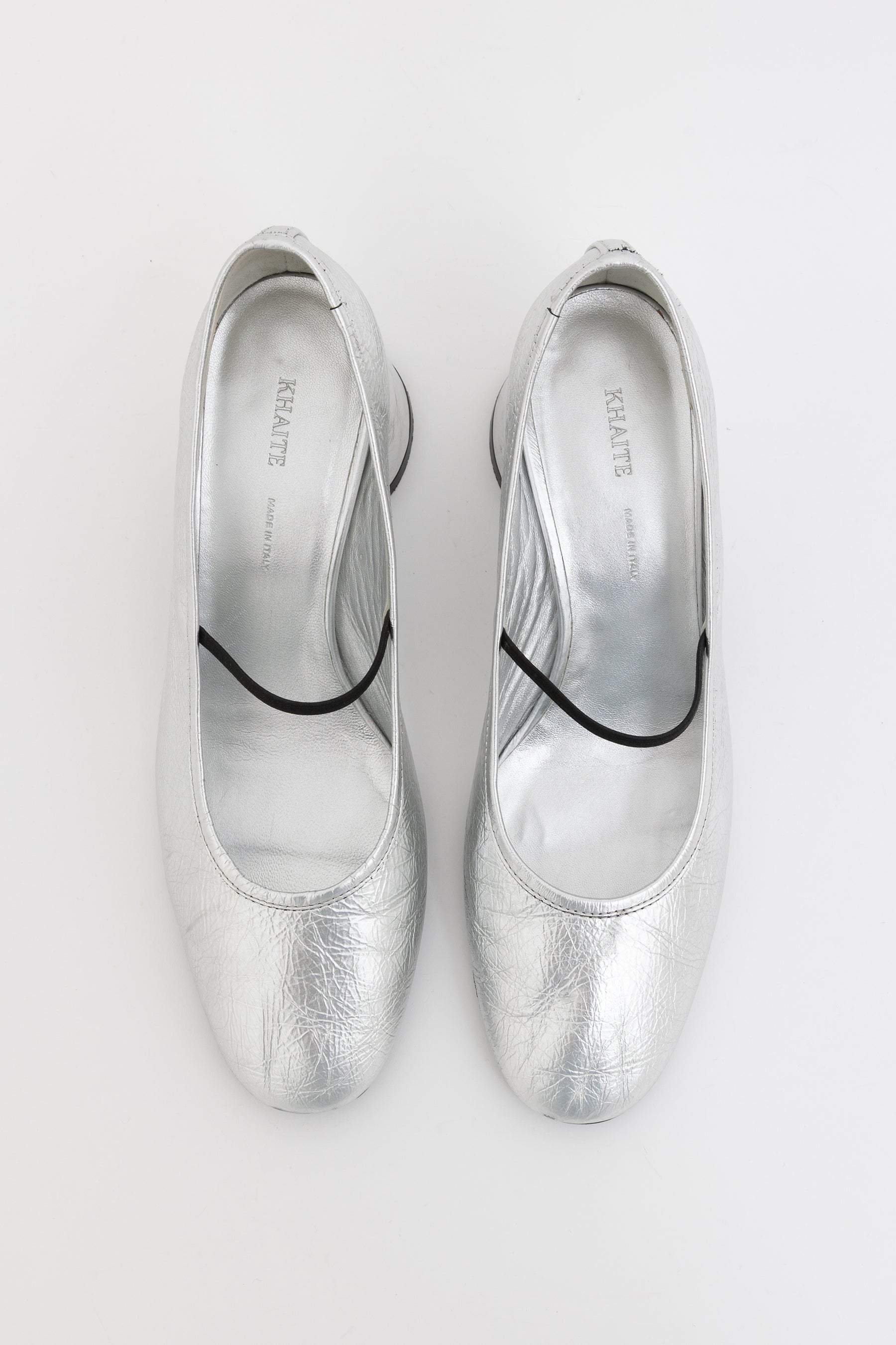 Lorimer Metallic Mary Jane Pumps