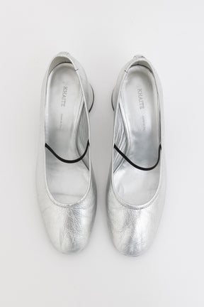 Lorimer Metallic Mary Jane Pumps