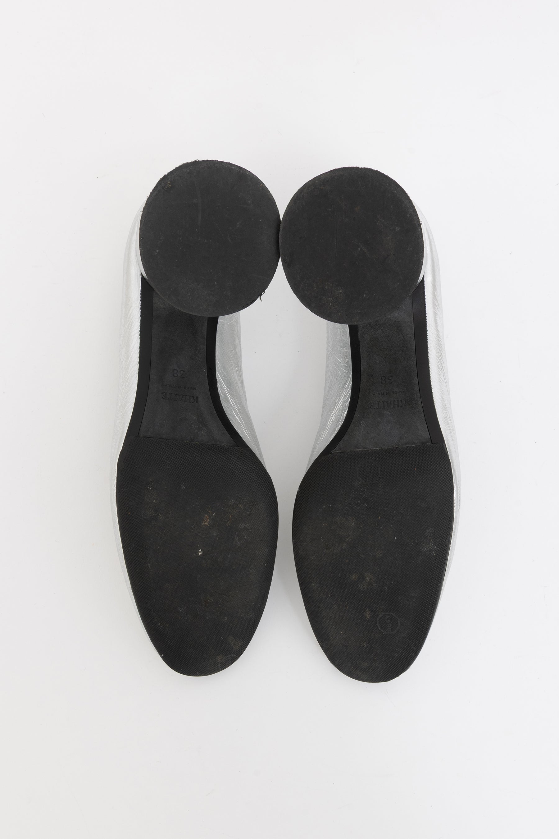 Lorimer Metallic Mary Jane Pumps